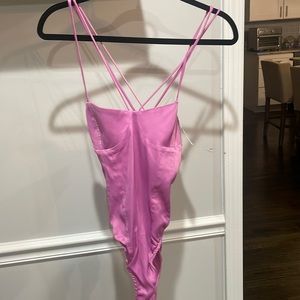 Zara pink bodysuit